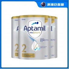 【澳洲直邮包邮】Aptamil 爱他美 白金版2段 900克x3罐/箱（6-12个月）【收件人身份证必须上传】【新疆、西藏、内蒙古、青海、宁夏、海南、甘肃，需加收运费】